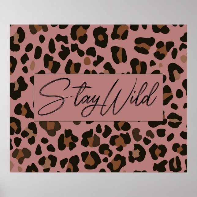 Bleibe Wild Poster (Vorne)