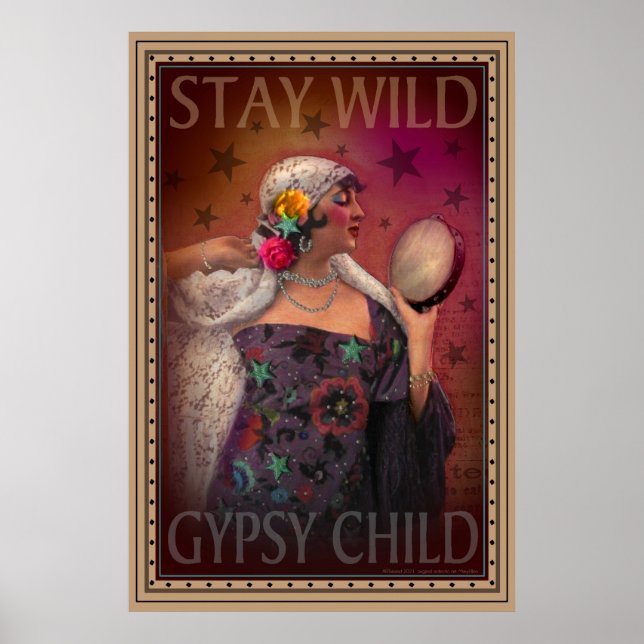 Bleibe Wild Sinti und Roma Child Poster (Vorne)