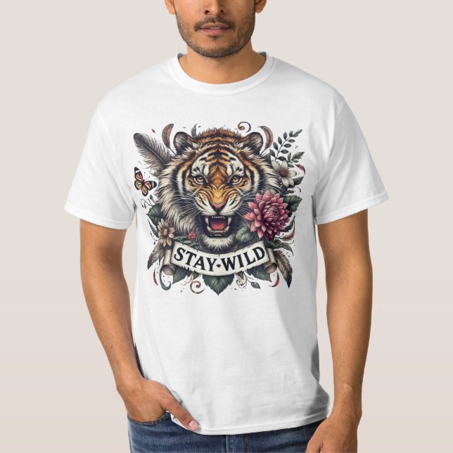Bleibe Wild T - Shirt (Vorderseite)