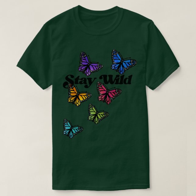 Bleibe Wild T-Shirt (Design vorne)
