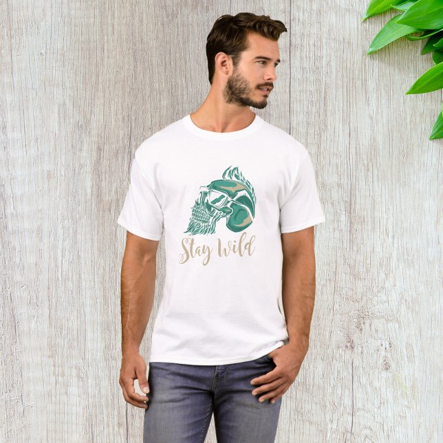 Bleibe Wild T - Shirt (Von Creator hochgeladen)