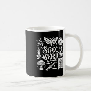 Bleibe Witchy Vibes Witch Spooky Season Happy Kaffeetasse