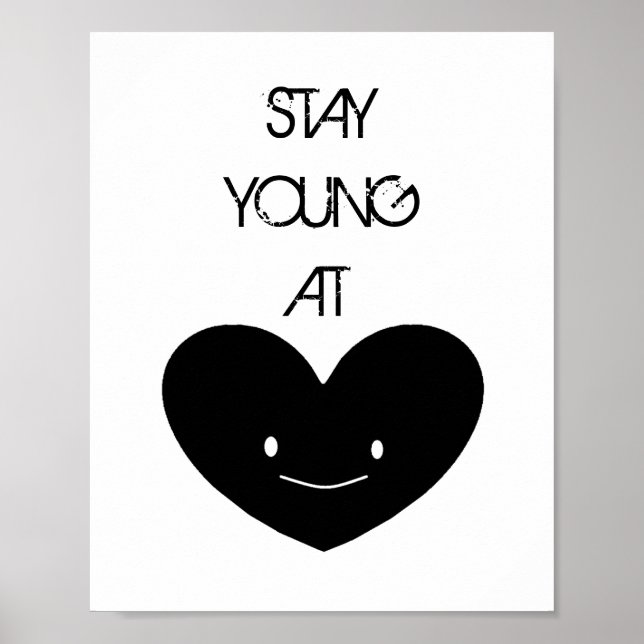 Bleibe Young bei Heart Poster (Vorne)