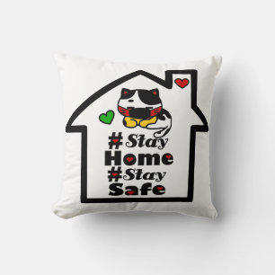 🏠 😷#Bleibe Zuhause Bleibe Motivierend Angebot Kissen