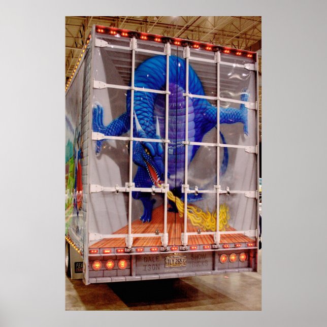 Bleibe zurück 500 Meter! Poster (Vorne)