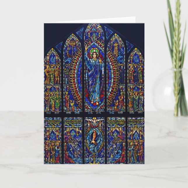 bleiben feiertagskarte (Vorderseite)