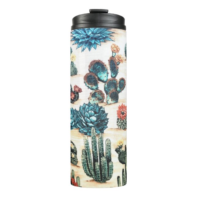 Bleiben Sie dran Thermosbecher (Vorderseite)