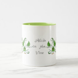 Bleiben Sie in der Rebescripture-Tasse Zweifarbige Tasse