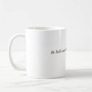 bleiben und wissen kaffeetasse