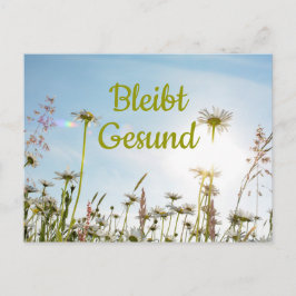 Bleibt Gesund - Postkarte