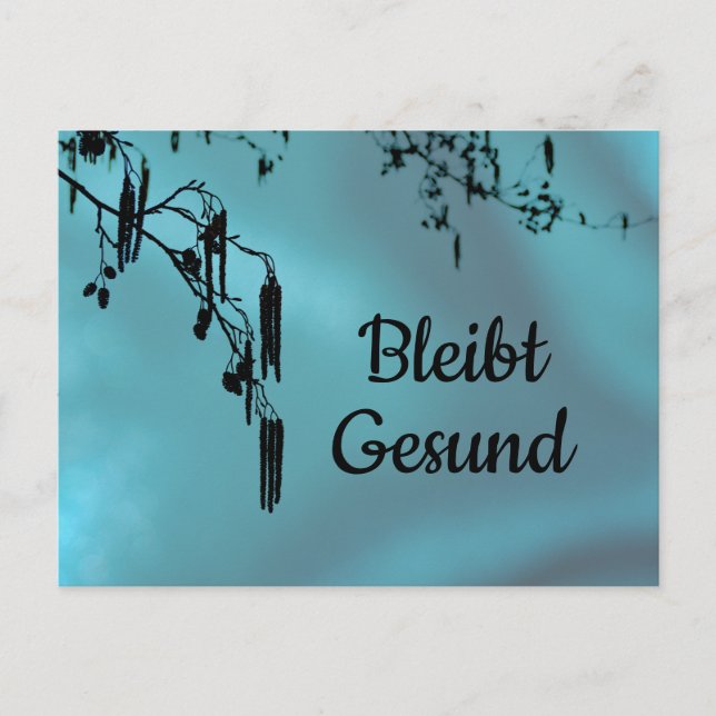 Bleibt Gesund - Postkarte (Vorderseite)