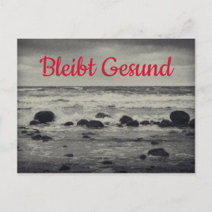 Bleibt Gesund - Postkarte