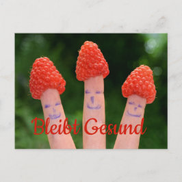 Bleibt Gesund - Postkarte