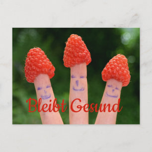 Bleibt Gesund - Postkarte