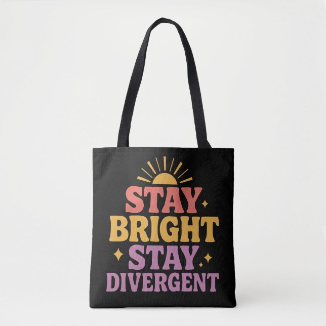 Bleibt hell, bleibt divergent (Vorderseite)