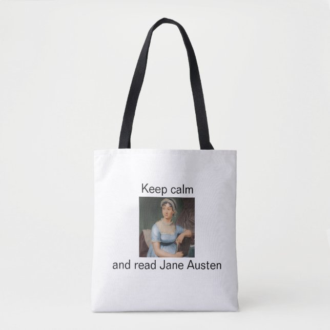 Bleibt ruhig und lest Jane Austen  (Vorderseite)