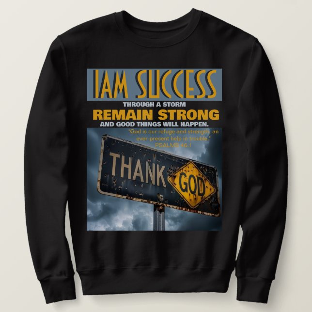 BLEIBT STARK SWEATSHIRT (Design vorne)