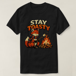 „Bleibt warm   ” Clever Fox Design  T-Shirt