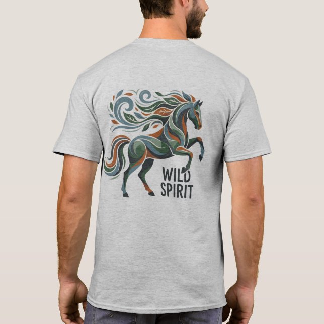 Bleibt wild T-Shirt (Rückseite)