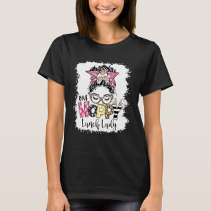 Bleichen Sie ein Hoppy Mittagessen Lady Bunny Oste T-Shirt