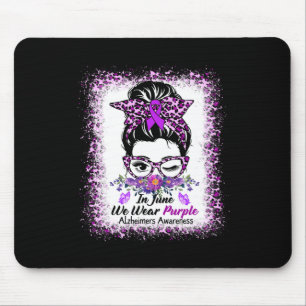 Bleichen wir tragen Lila Heimerheimer-Sensibilisie Mousepad