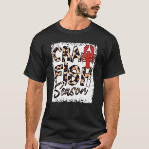 Bleichende Kraut Fischsaison Leopard Krausefisch M T-Shirt