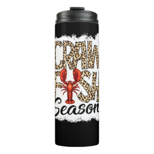 Bleichkraut Season Leopard Crawfish Boil Thermosbecher
