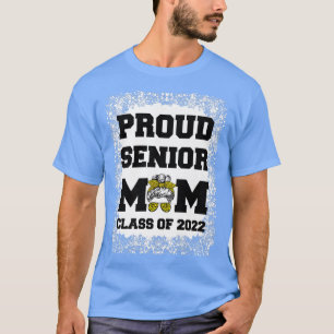 Bleichlauge Senior Mama Class of 2022 Sonnenblume T-Shirt