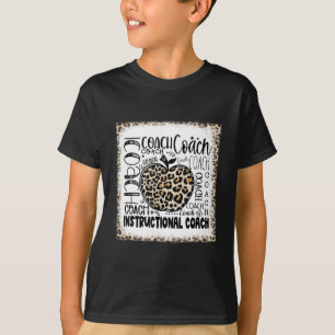 Bleichte Leopard-Gebrauchsanweisung Typografie Te T-Shirt