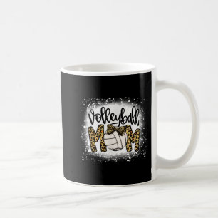 Bleichvolleyball Mama Leopard Fun Ball Mama Mothe Kaffeetasse