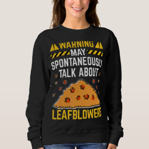 Bleigebläse Elektroblechblasmaschine Gardenin Sweatshirt