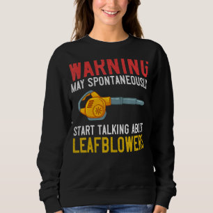 Bleigebläse Elektroblechblasmaschine Gardenin Sweatshirt