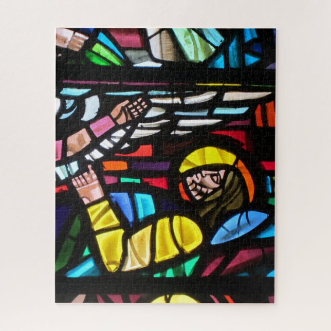 Bleiglas-Christus Puzzle (Vertikal)