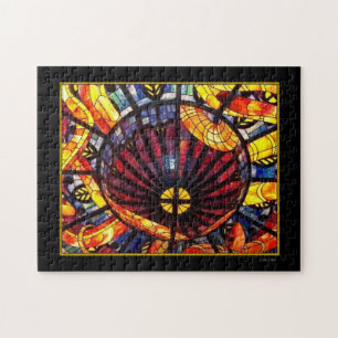 'Bleiglas'-Puzzle Puzzle