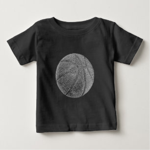 Bleistift-Effekt Basketball Baby T-shirt