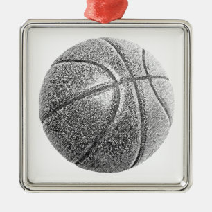 Bleistift-Effekt Basketball Ornament Aus Metall