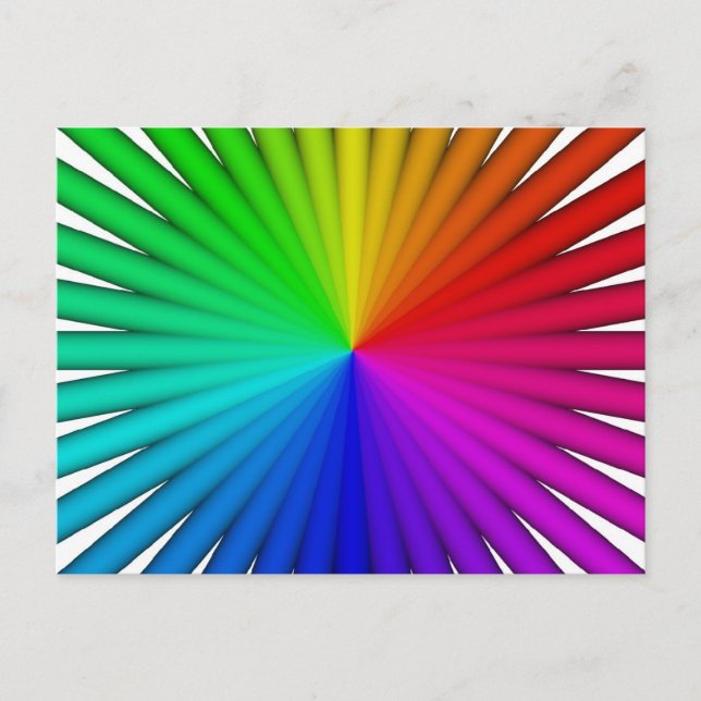 Bleistift-Muster Postkarte (Vorderseite)