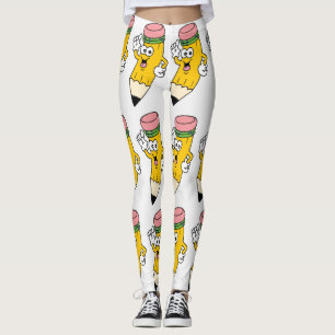Bleistift-Pflanze Leggings
