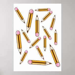 Bleistift Poster