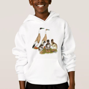 Bleistift Runner-Entenfamilie Hoodie