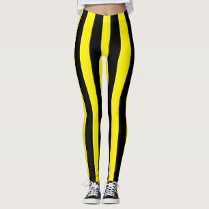 Bleistift Streifen Leggings