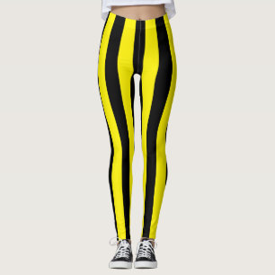 Bleistift Streifen Leggings