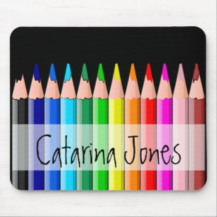 Bleistifte - besonders angefertigt mousepad