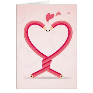 Bleistifte in der Liebe