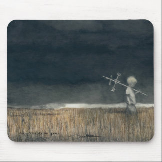 Bleistiftkunst der Mausunterlage w/my, 'Childhood Mousepad