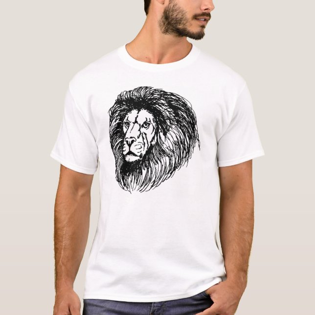 Bleistiftlöwe T-Shirt (Vorderseite)