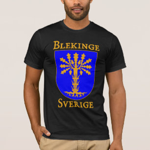 Blekinge, Schweden (Sverige) T-Shirt