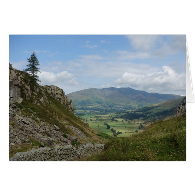 Blencathra Karte (Vorderseite (Horizontal))