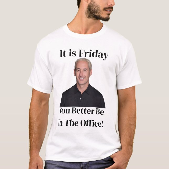Blend Freitag Büro T-Shirt (Vorderseite)