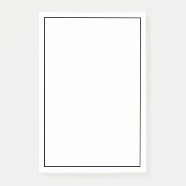 Blende benutzerdefinierte Farbe Post-it Klebezettel (Vorderseite)